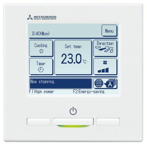 Mitsubishi Cassette 90x90 single-split set FDT50VH 5,0 kW inclusief paneel en wandbediening